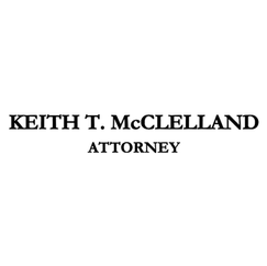Keith T. McClelland Attorney logo in black letters