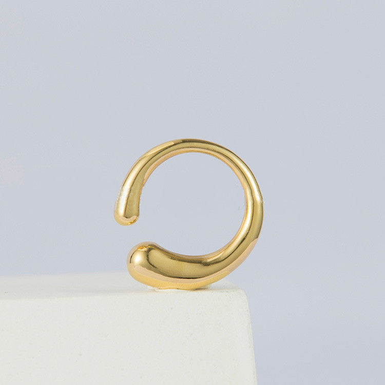 Twisted Personality Light Surface Titanium Steel Ring