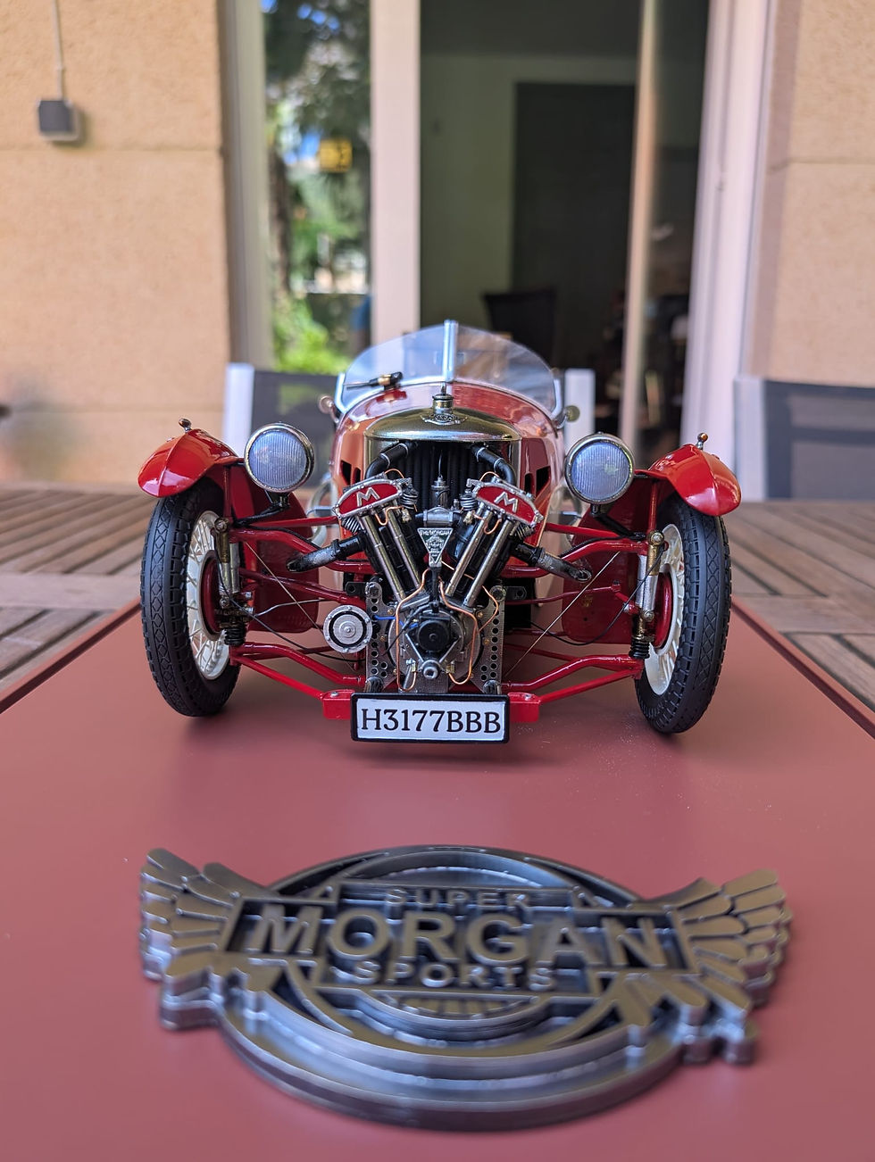 Thumbnail: 1/12 Morgan 3-Wheeler Super Sports (classic)