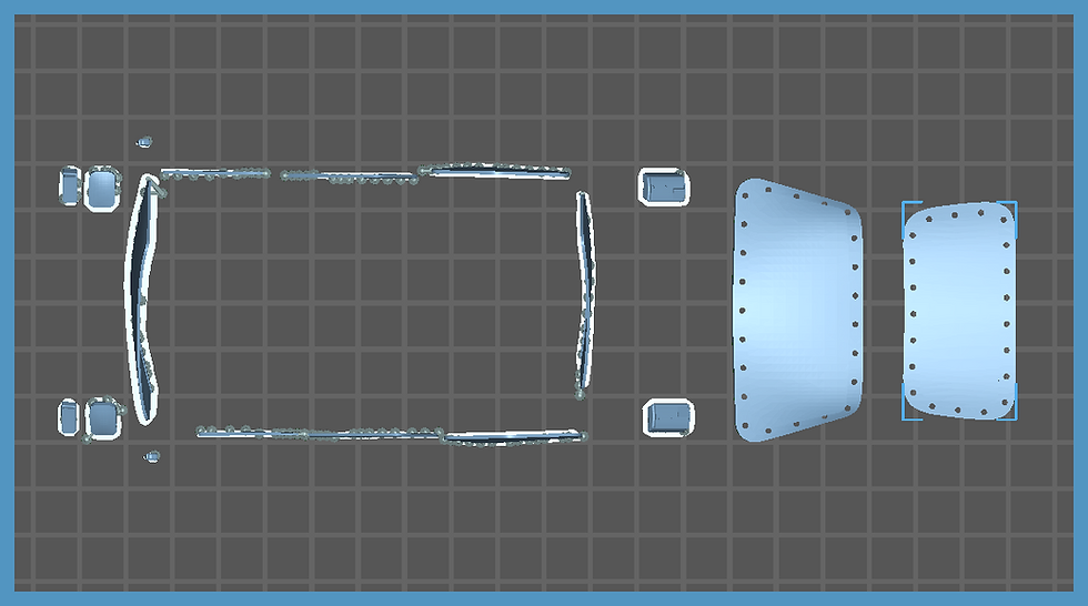 Print 5: Clear parts
