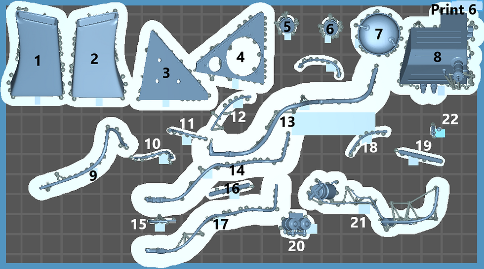 Print 6 : Chassis back accessories