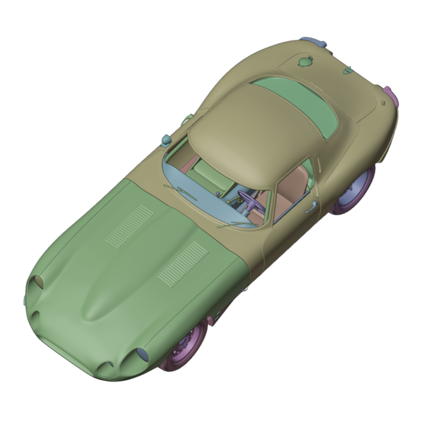 1/12 1962 Jaguar E-Type Low Drag