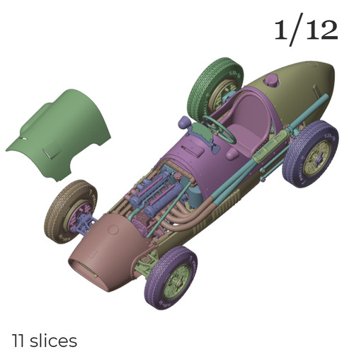 00147 1/12 Ferrari 500 F2 | Aladdin Model