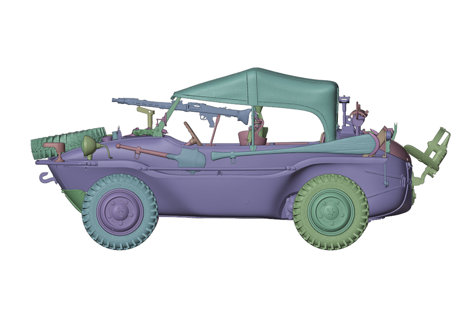 Thumbnail: 00164 1/16 Schwimmwagen