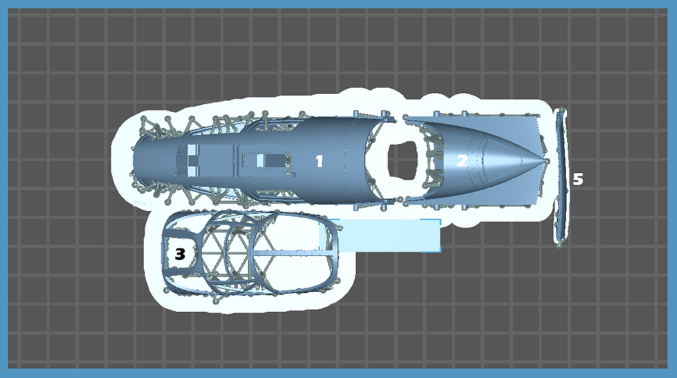 Print 1: Frame center