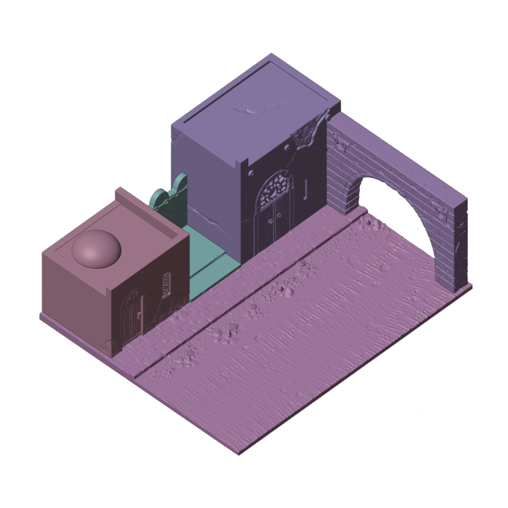 1/35 WW2 North Africa Urban Diorama