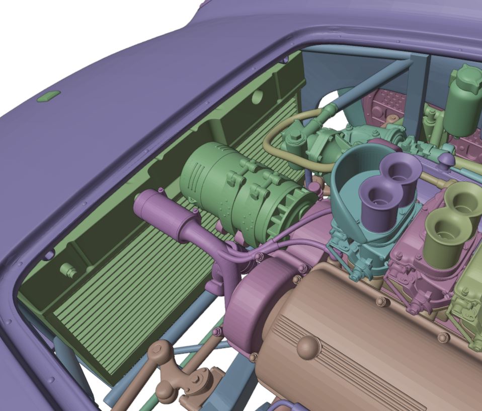 Thumbnail: 00113 1/12 Full-interior Ferrari 625 TRC Spider