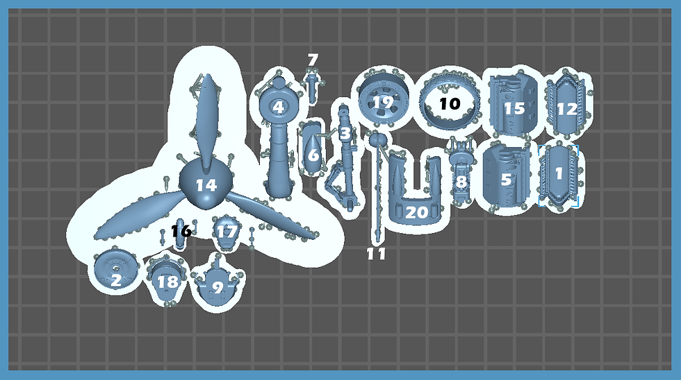 Print 9: Detail left