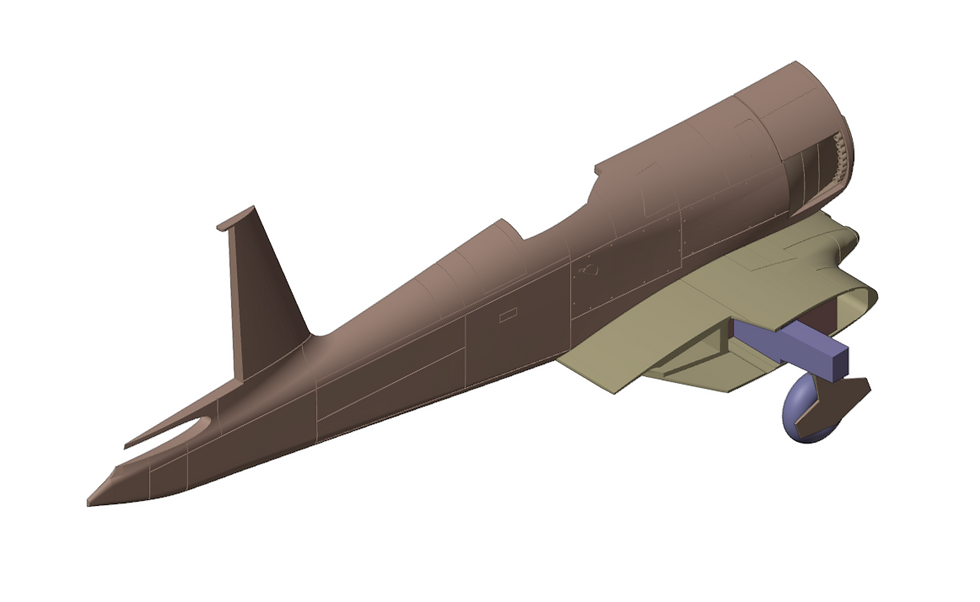 Front right assembly