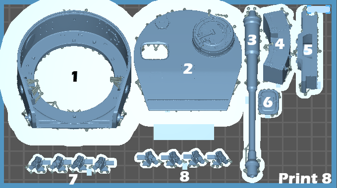 Print 8: Turret