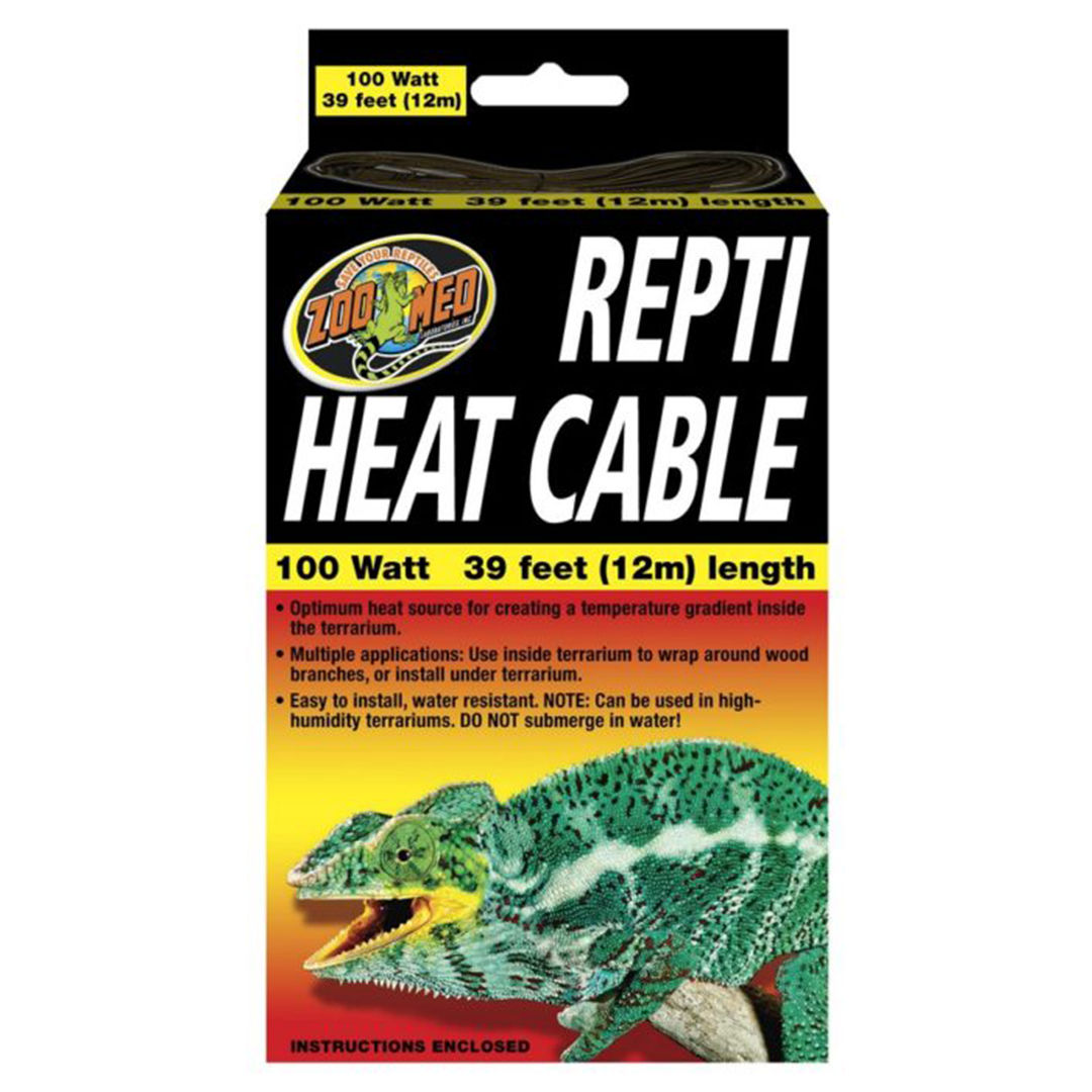 Zoo Med Repti Heat Cable 14.75'/4.5m 25w 10-20gal