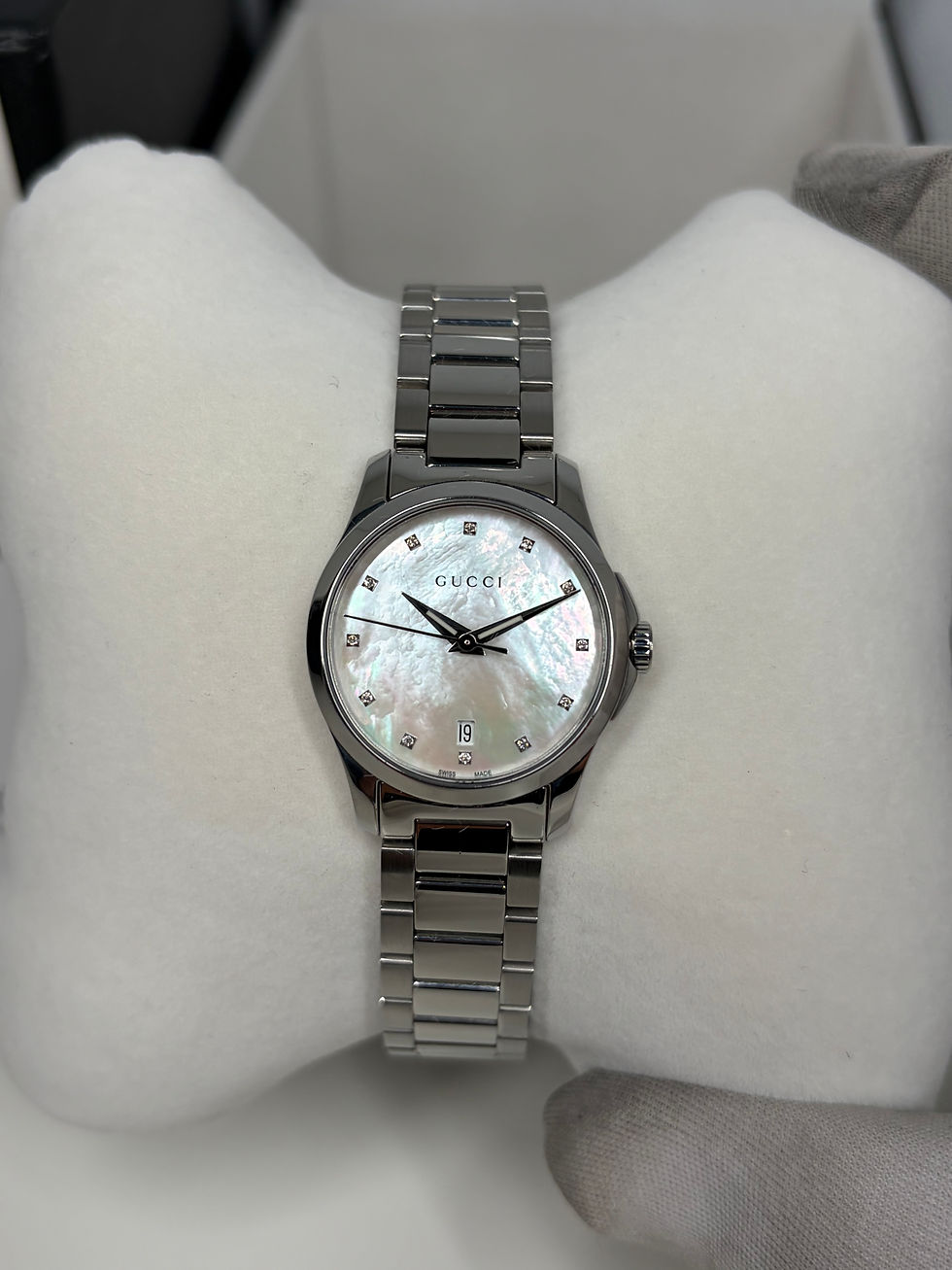 Thumbnail: 2019 Women’s Gucci Diamond MOP G-Timeless (YA126542) Full Set