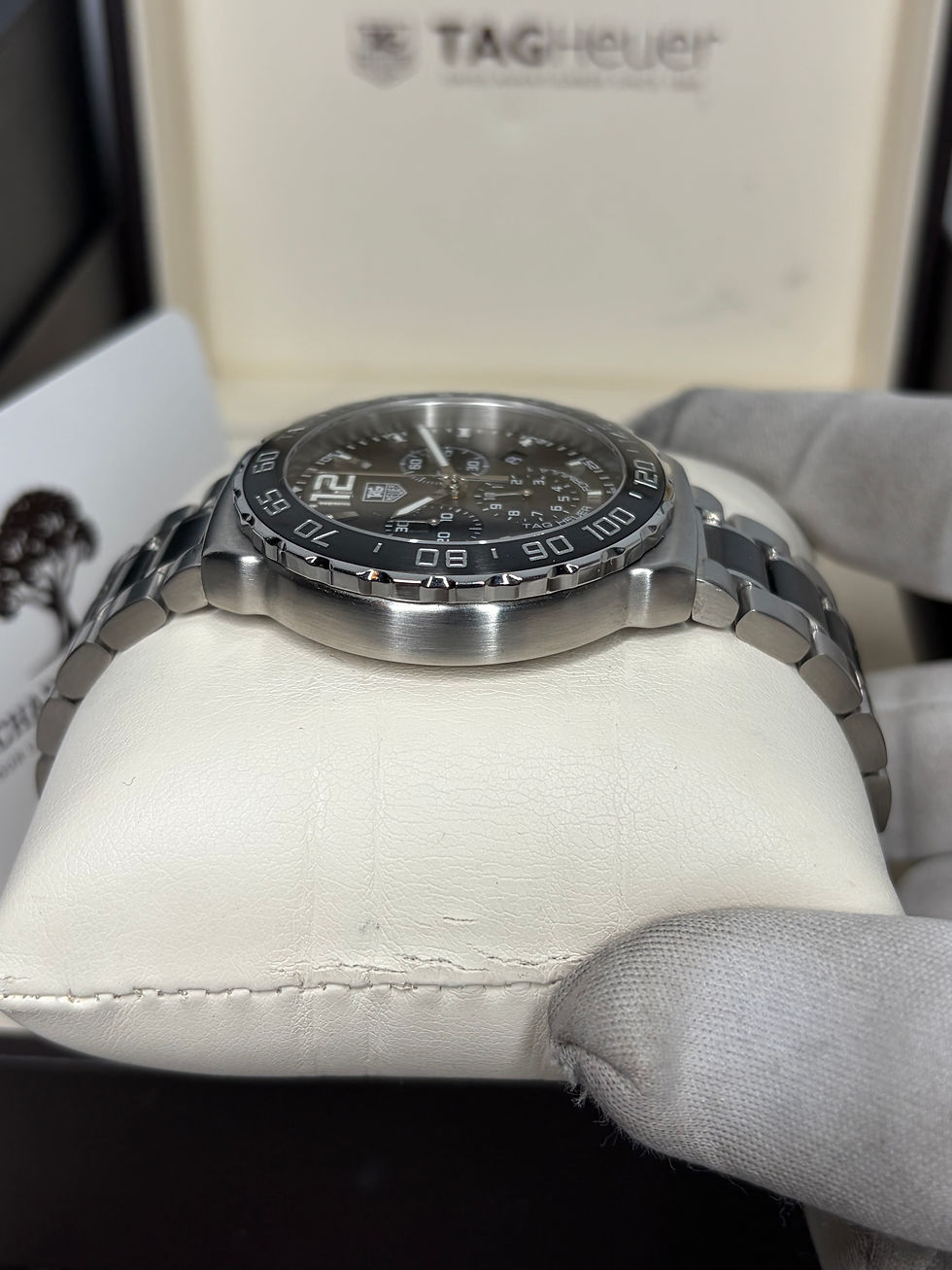 Thumbnail: 2014 Serviced Tag Heuer Formula 1 Chronograph (CAU1115) Full Set 