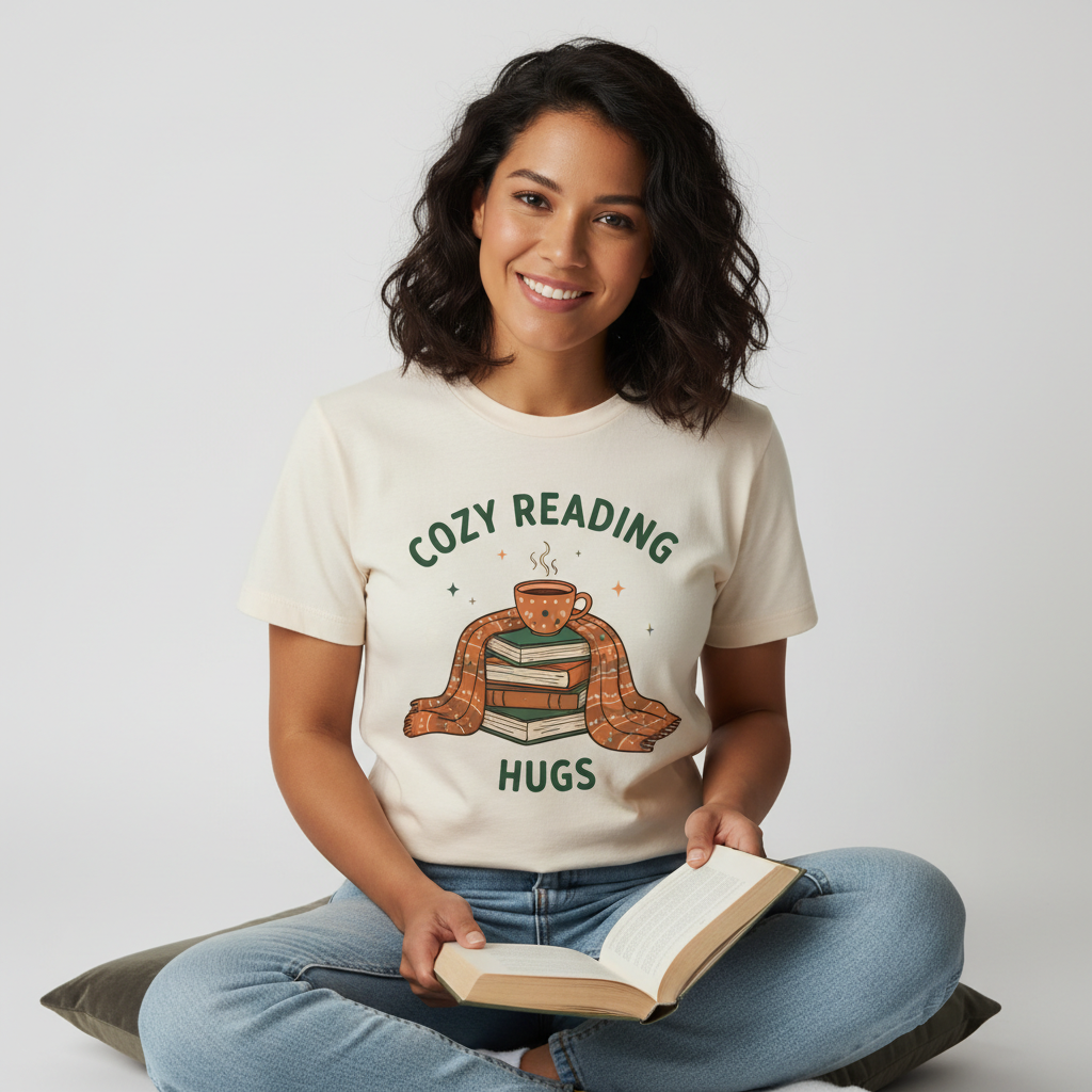 Cozy Reading Hugs Tee