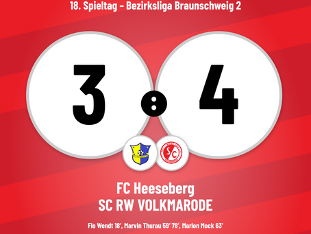 Auswärtssieg gegen Heeseberg