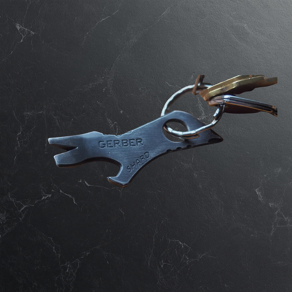 Thumbnail: Gerber Shard airline-safe stainless steel keychain multi-tool