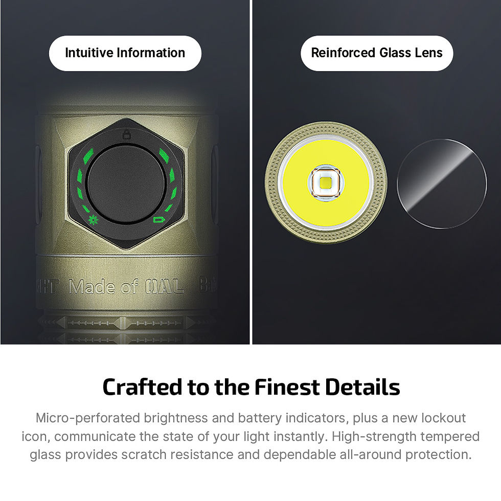 Thumbnail: Olight Baton Ultra magnetic tail cap