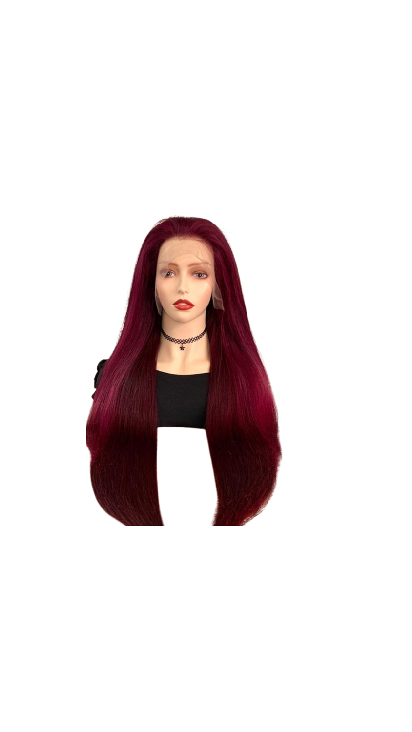 Thumbnail: 99J LACE FRONTAL STRAIGHT WIG