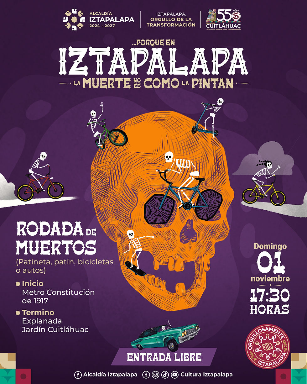 Participa en la Rodada de Muertos