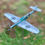 Miniatura: Wind spinner aircraft faithful reproduction of Messerschmitt Bf 109 for garden