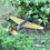 Miniatura: Wind spinner aircraft faithful reproduction of Caproni CA 311 for garden decor