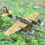 Miniatura: Wind spinner aircraft faithful reproduction of Caproni CA 311 for garden decor