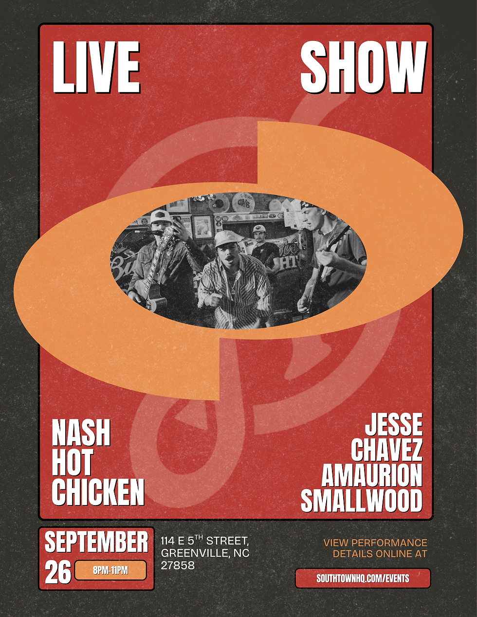 Jesse Chavez & Amaurion Smallwood Live @ Nash Hot Chicken
