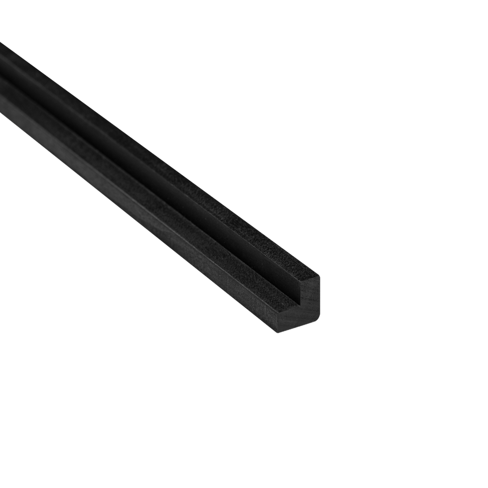 PEKERWOOD black corner moulding profile detail