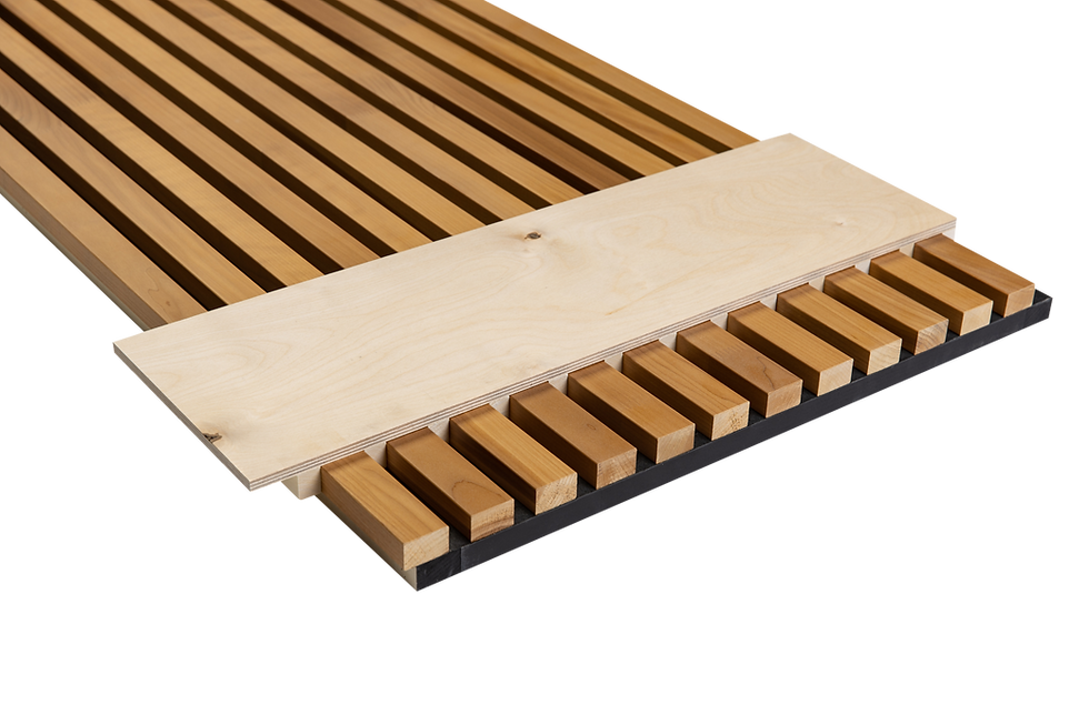 PEKERWOOD cutting plate for acoustic panels