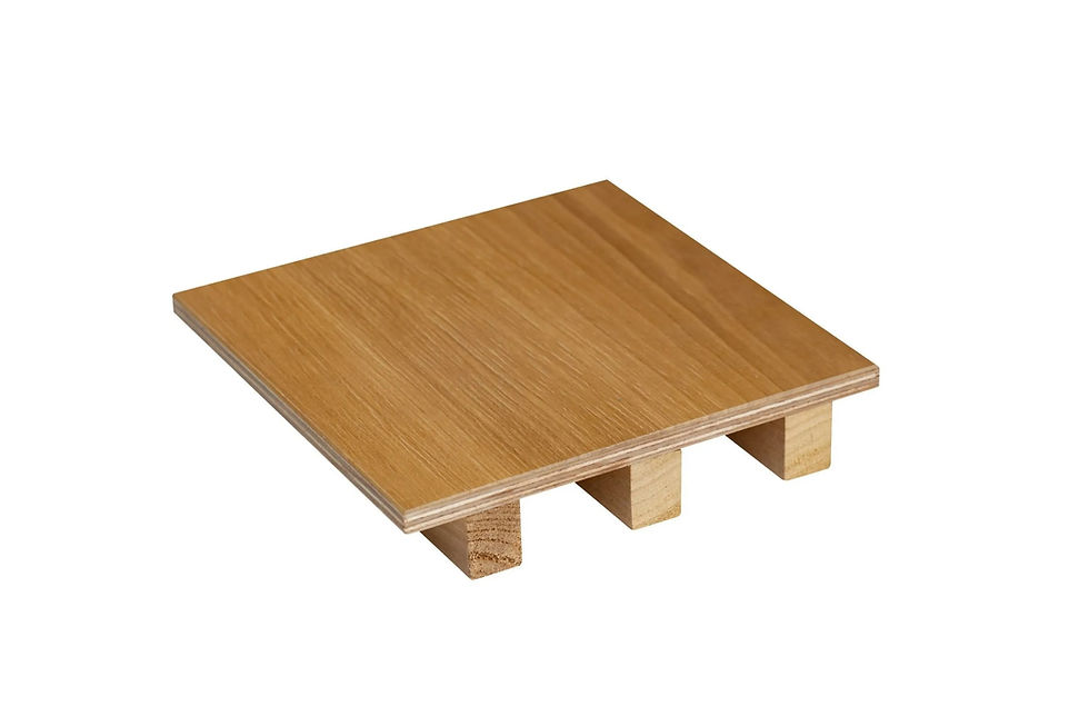 PEKERWOOD universal plate 15x15 cm - thermo finish