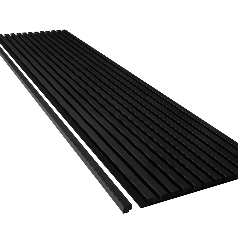 PEKERWOOD anthracite end moulding profile detail