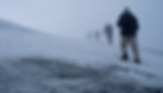 Brevandring på vei mot toppen av Mt. Margherita, 5109 moh, Rwenzori, Uganda