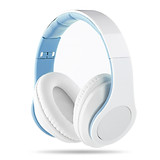 Bleu et Blanc Casque audio