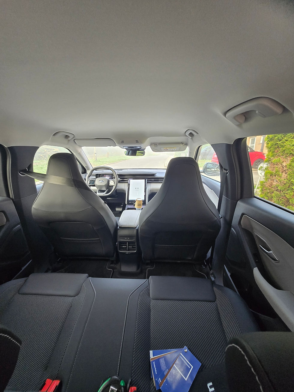 Ford Explorer achterste zitplaatsen