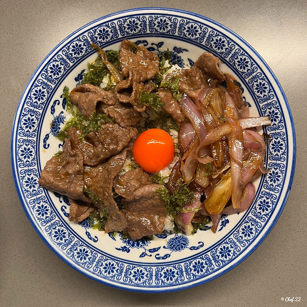 日式壽喜燒和牛丼