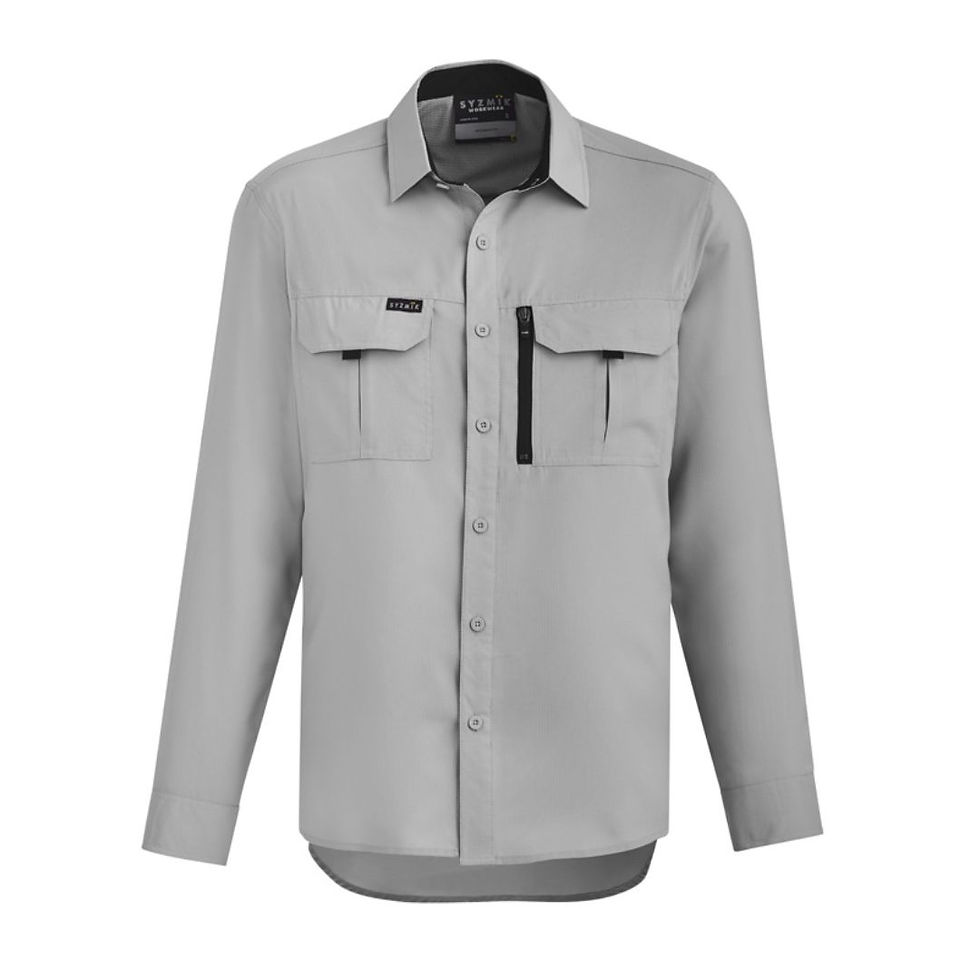 Thumbnail: Syzmik Men's Outdoor Long Sleeve Shirt (ZW460)