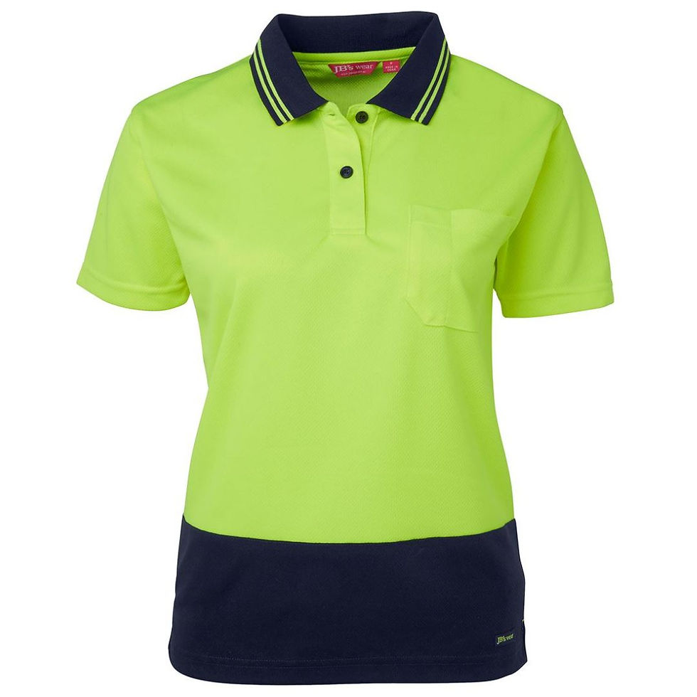 Thumbnail: Women's Hi Vis Comfort Polo (6LHCP)