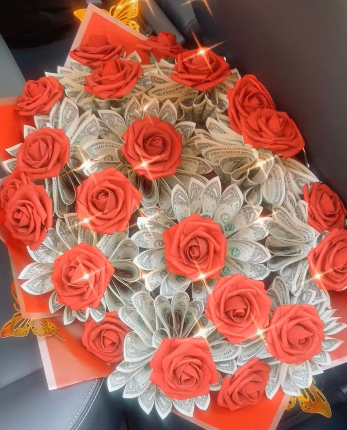 $100 Money Bouquet