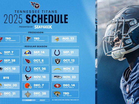 Tennessee Titans 2025 record prediction