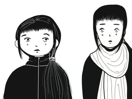 prototipagem 2. animação 1 - chhaupadi. ilustrações.
