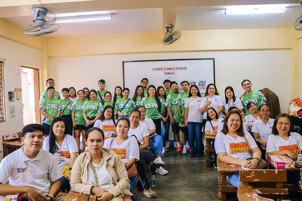 Brigada Eskwela 2025:  Preparing classrooms for a safe and welcoming school year.