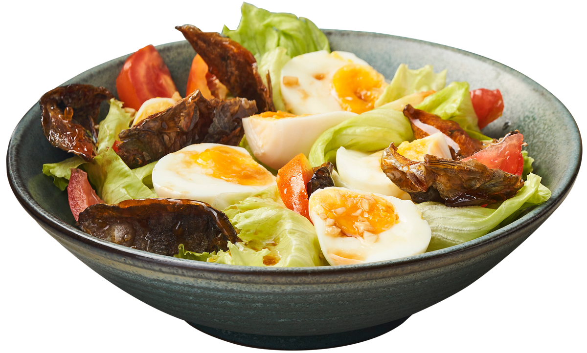 Danggit & Egg Salad
