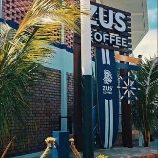 come and take photo at zus coffee