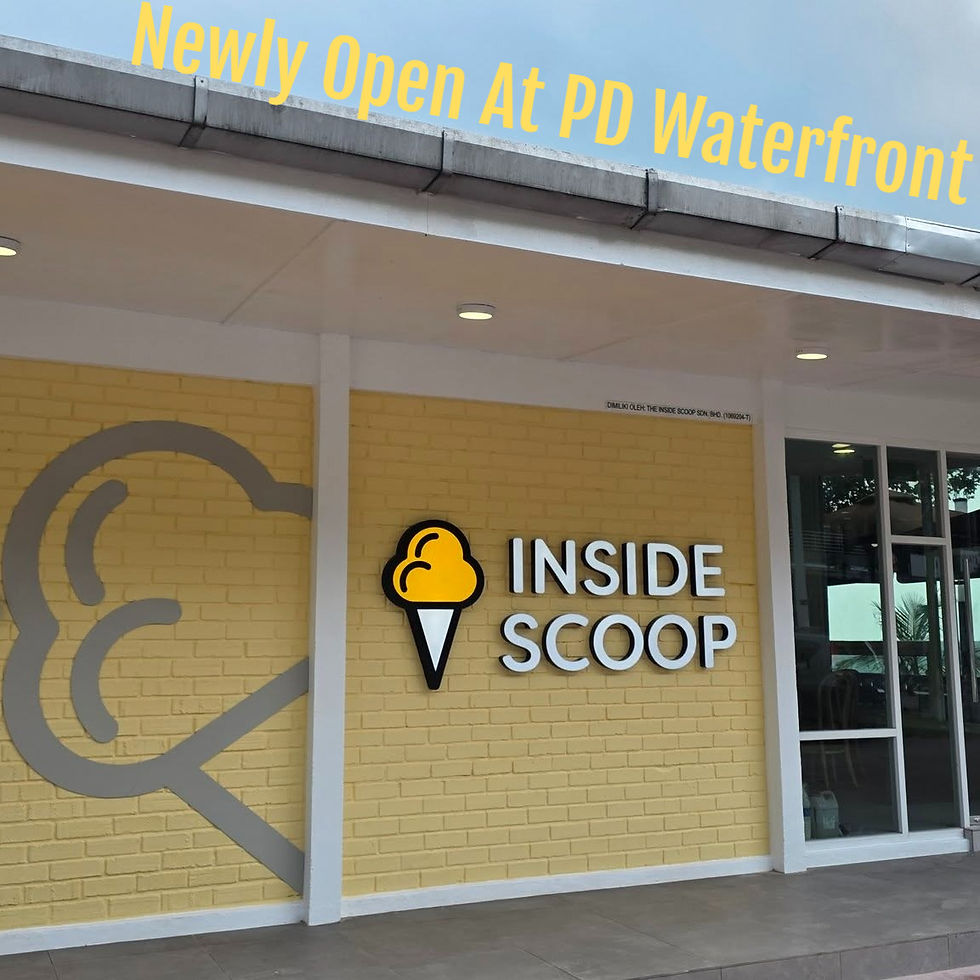 Inside Scoop Now Open at PD Waterfront — A Sweet Stop Near GM Pool Villa!