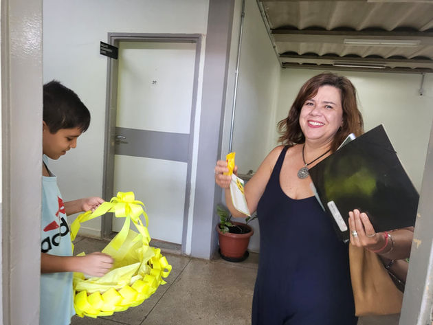 Recepção e Acolhimento dos Diretores.