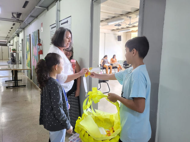 Recepção e Acolhimento.