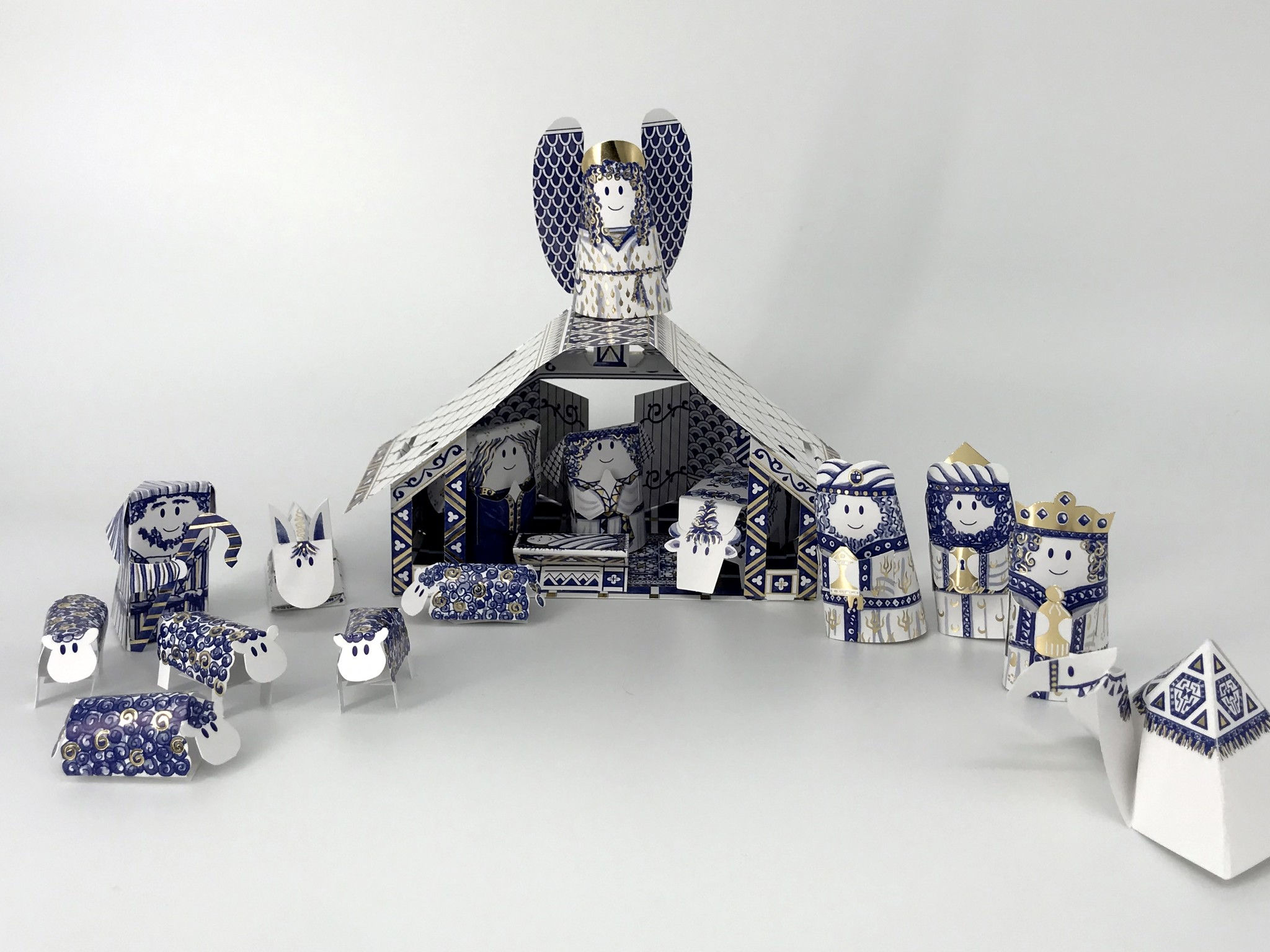 Kerststal Piet Design