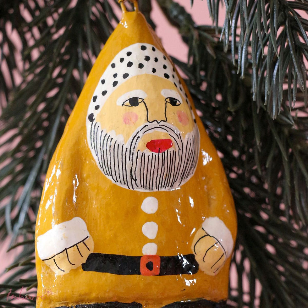 Thumbnail: Vadertje Kerst - geel