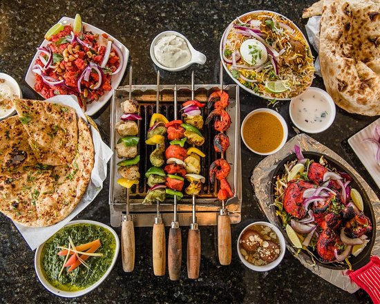 Arranged Food and Objects