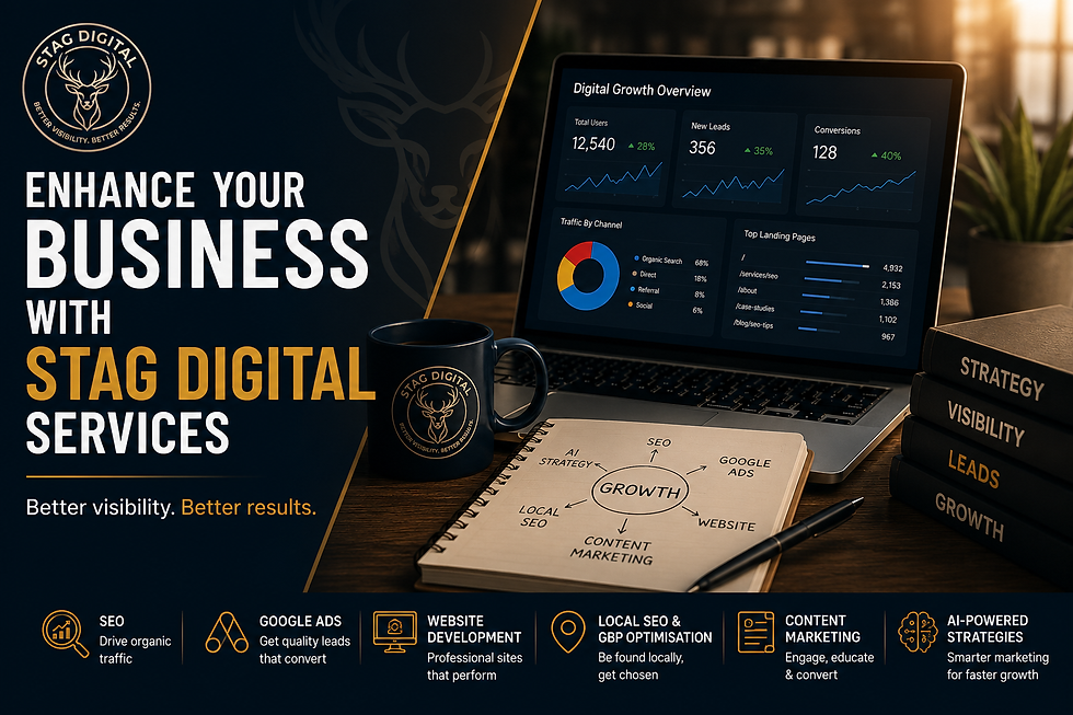 Enhance Your Business with Stag Digital Services